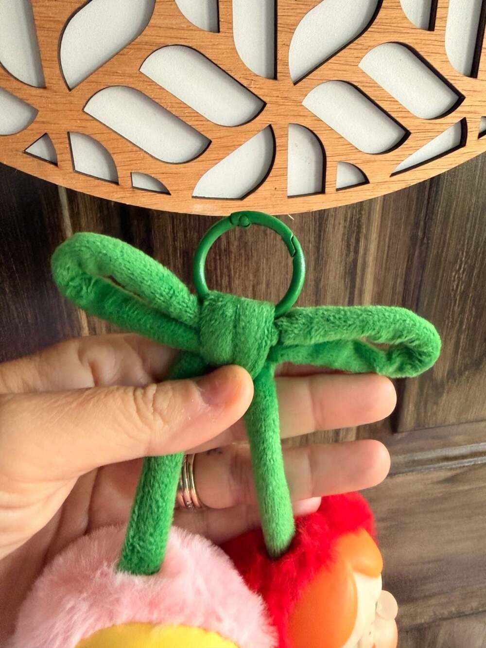 POP MART Crybaby Crying For Love Love You Cherry Plush Figure Pendant - Picture 8 of 8